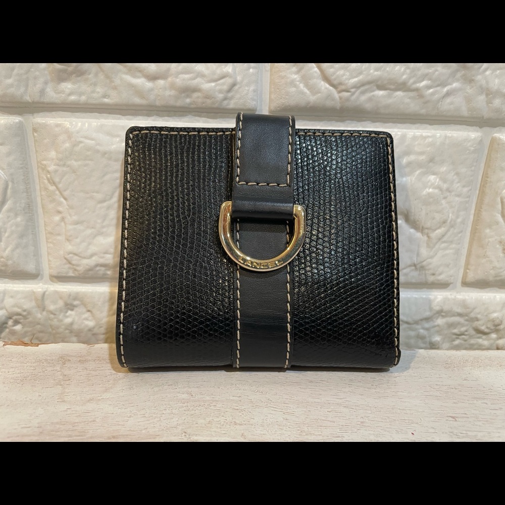 Lancel Black leather wallet